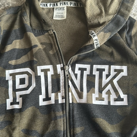 PINK zip up - Picture 2 of 4
